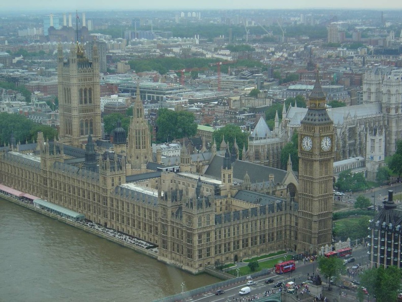 London Eye - Big Ben  Parliament  amp  Westminster Abbey